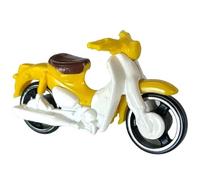 Hot Wheels - Honda Super Cub - HW Moto 3/5 - HKK32 - Short Card - Moto - Amarillo - Mattel 2023
