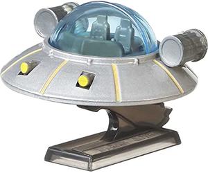 Hot-Wheels HW - GJR47 - Maqueta de Nave Espacial de Rick y Morty, Original Premium, Escala 1:64, 5 cm
