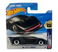Hot Wheels - HW K.I.T.T. Concept - Screen Time 2/10 - JJH98 - Short Card - Negro - Modelo Knight Rider con Licencia - Mattel 2026-1:64 - Modelo de Licencia