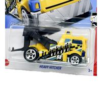 Hot Wheels HW Rescue 9/10 Heavy Hitcher (amarillo) Vehículo de juguete fundido a presión