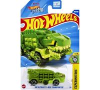 Hot Wheels HW Ultimate T Rex Transporter, Experimotors 4/10 [Verde] 156/250