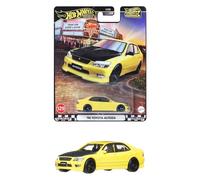 Hot Wheels JBL23 Boulevard '98 Toyota Alteza - Mini coche para montar a partir de 3 años, color amarillo