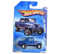 Hot Wheels Jeeps Scrambler, Heat Fleet '09 7/10, azul