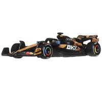 Hot Wheels Premium McLaren Formula 1 Team (#81) Vehículo | Coche de carreras F1 coleccionable a escala 1:64 con neumáticos Real Riders y carrocería/chasis metal/metal, JKD81