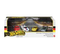 Mattel Hot Wheels Juego de 4 pantallas Premium Collector HRT54 Real Riders Metal/Metal 2024 1:64