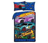 Hot Wheels: Juego de fundas de cama - 140 x 200 cm, 70 x 90 cm
