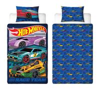Hot Wheels Juego Funda Nórdica Infantil Cama Individual 135x200cm Azul