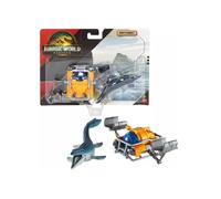 Hot Wheels Jurassic World Rebirth Dinosaur Collection Vehνculo y figura (Mosasaurus Sea Sub)