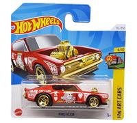 Hot Wheels - King Kuda - HW Art Cars 8/10 - HTD73 - Short Card - Chrysler - Rojo - Mattel 2024 - 1:64