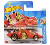 Hot Wheels Knight Draggin HW Celebration Racers 2/10 HRY96 Tarjeta corta Año del Dragón Mattel 2024-1:64