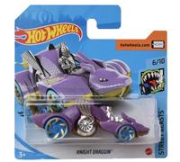 Hot Wheels Knight Draggin, Street Beasts 6/10 [Morado] Tarjeta corta