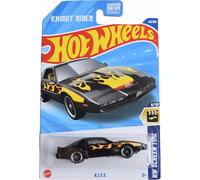 Hot Wheels Knight Rider K.I.T.T., HW Screen Time 5/10 [Negro con llamas amarillas] 83/250