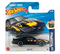 Hot Wheels Knight Rider K.I.T.T. Pontiac Firebird Trans Am Negro con acabado de llama HYX27 2025