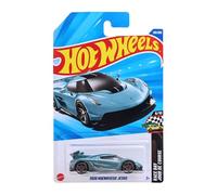 Hot Wheels Koenigsegg Jesko 2020 (JBB59) - Race Day 5/10 Turquesa Metálica Escala 1:64 Licencia Modelo Koenigsegg Automotive AB