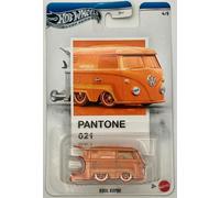 Hot Wheels - Kool Kombi - JKY47 - Silver Series 4/6 - Pantone 123 - Premium Card - Orange - Modelo oficial - VW Bus - Mattel 2026-1:64 - Pantone Color Edition