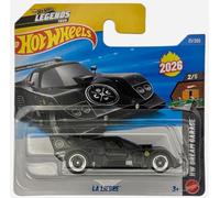 Hot Wheels - LA LIEBRE - JJH36 - HW Dream Garage 2/5 - Short Card - Negro Legends Tour Ganador 2024 - Modelo oficial - Mattel 2026 (31/250) - 1:64