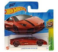 Hot Wheels - Lamborghini Reventon - HW Exotics 8/10 - HKH94 - Short Card - Coche deportivo - Rojo oscuro - Mattel 2023