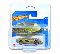 Hot Wheels - Lamborghini Sián FKP 37 - Factory Fresh 1/10 - HCT08 - Short Card - Tema - Metalflake Verde GEA Lucido - Mattel 2022
