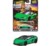 Hot Wheels Lamborghini Temerario Boulevard JBL09, vehículo de juguete para manejar, mini coche, edades 3+, verde