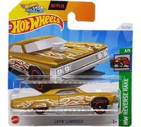Hot Wheels - Layin´ Lowrider - HW Reverse Rake 3/5 - HTD39 - Short Card - Netflix Let´s Race - Mattel 2024-1:64