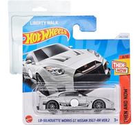 Hot Wheels LB-Silhouette Works GT Nissan 35GT-RR Ver.2 Liberty Walk Then and Now 8/10 (242/250) HTC72 Gris 2024 + Protector Short Card Frikimonkey