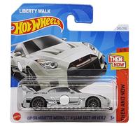 Hot Wheels LB-Silhouette Works GT Nissan 35GT-RR Ver.2 Liberty Walk Then and Now 8/10 (242/250) HTC72 Gris 2024 + Protector Short Card Frikimonkey