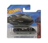 Hot Wheels LB-Works Lamborghini Huracán Coupé - JJJ53 - Nightspeed 8/10 - Short Card - Negro - Modelo oficial - Superdeportivo - Mattel 2026 (91/250) - 1:64
