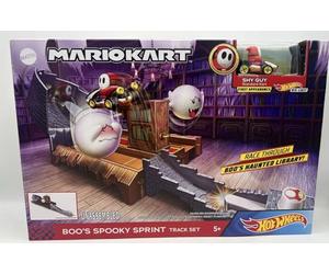 Hot Wheels® le da vida a la acción vertiginosa del mundo de Mario Kart™ con tres juegos de pistas