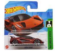 Hot Wheels - Lotus Evija - HW Green Speed 3/10 - HKH56 - Short Card - Coche deportivo - Rojo oscuro - Mattel 2023