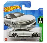 Hot Wheels - Lucid Air - HW Green Speed 4/5 - HCT24 - Tarjeta corta - Plata metálica - Mattel 2022