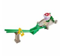 Hot Wheels Mario Kart Crazy Creatures Playset GCP26 - Tobogán de Planta piraña
