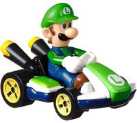 Hot Wheels Mario Kart DieCast Luigi Standard 5cm Escala 1:64 GLP37