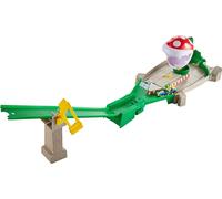 Hot Wheels Mario Kart Piraña, Pistas de Coches con vehículo para niños Mayores de 3 años, Multicolor