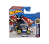 Hot Wheels - Mario Kart Standard Kart - Screen Time 4/10 - JJJ83 - Short Card - Mattel 2026 (129/250) - Modelo oficial de Nintendo - 1:64
