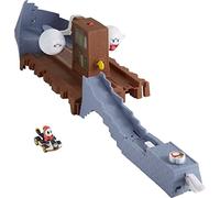 Hot Wheels Mario Kart Track Set Assortment 4 Different Tracks with Mario Kart 1:64 Scale Vehicles and Nemesis from Video Game Gift for Kids 3 Years and Older