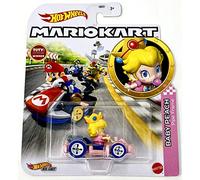 Hot Wheels Mario Kart Vehículo de Juguete Baby Peach Pipe Frame