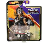 Hot Wheels Marvel Character Cars Pack de 7 Vehículos - Groot, Black Panther, Thor, Rocket, Doctor Strange, Hulk y She Hulk