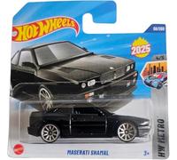 Hot Wheels - Maserati Shamal - HW Metro 4/5 - HYX76 - Short Card - Negro - Mattel 2025-1:64