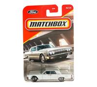 Hot Wheels Match Box 1964 Lincoln Continental para 3 años y más 85/125 (blanco)