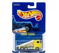 Hot Wheels Mattel 1991 187 - Rampa amarilla para camión de remolque a escala 1:64