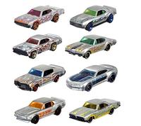 Hot Wheels Mattel 50th Anniversary Zamac Model Cars Set de 8 FRN23