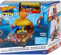 Hot Wheels City: Set de Pista Básica - Hamburguesería