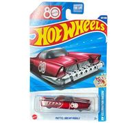 Hot Wheels Mattel Dream Mobile 167/250, coche de juguete de metal fundido a escala 1:64, 80 aniversario HW Celebration Racers 6/10