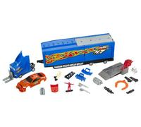 Hot Wheels Mattel R5485-0 Camión con Taller de Coches