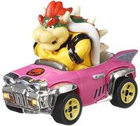 Hot Wheels Mattel Vehiculos Mario Kart, Bowser, Coche de Juguete (GBG31), Color/Modelo Surtido