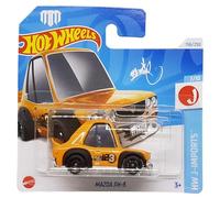 Hot Wheels - Mazda RX-3 - HW J-Imports 7/10 - HRY71 - Short Card - K&N - Toyo Tires - Orange - Mattel 2024 - 1:64