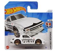 Hot Wheels - Mazda RX-7 - HW First Response 8/10 - HTB62 - Short Card - Police - Coche de emergencia - Blanco - Mattel 2024