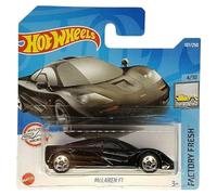 Hot Wheels - McLaren F1 - Factory Fresh 4/10 - HCT93 - Short Card - Ryu's Rides - Negro - Mattel 2022