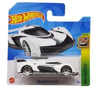 Hot Wheels - McLaren Solus GT - HW Exotics 10/10 - HKG70 - Short Card - Coche deportivo - Blanco - Mattel 2023