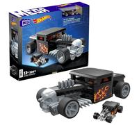 MEGA Coche de juguete Hot Wheels Bone Shaker – 334 bloques, incluye vehículo Die-Cast +13 años